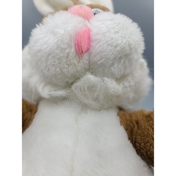 Daekor Vintage Pot Belly Bunny Rabbit Brown White 1979 16” Plush Stuffed Animal - Picture 14 of 16